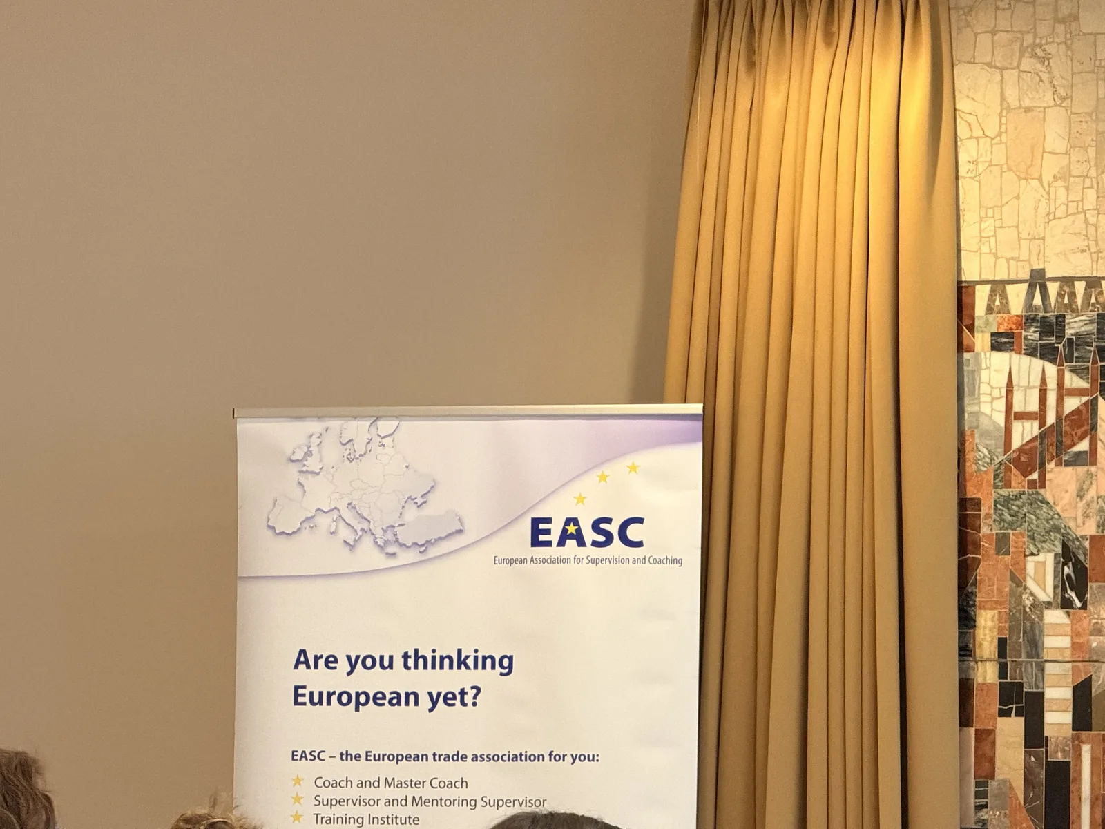 Roll-up der EASC – European Association for Supervision and Coaching