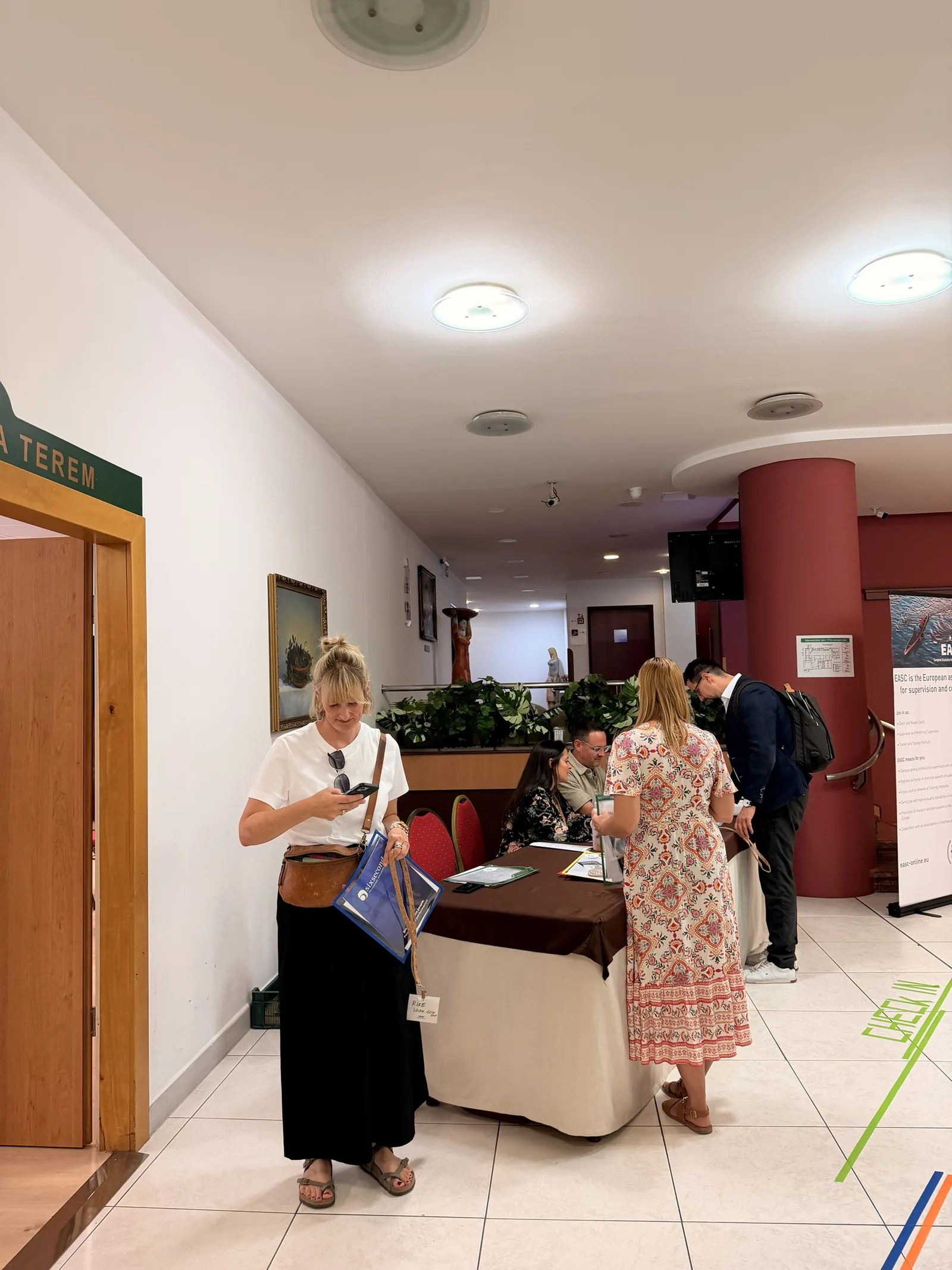 Anmeldung und Check-in beim Kongress EASC Connects 2026