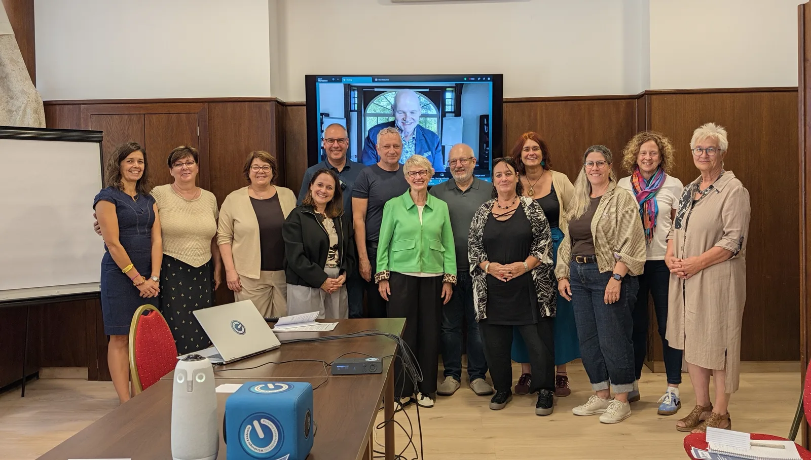 Gruppenfoto vom Meeting der EASC-Institute in Budapest